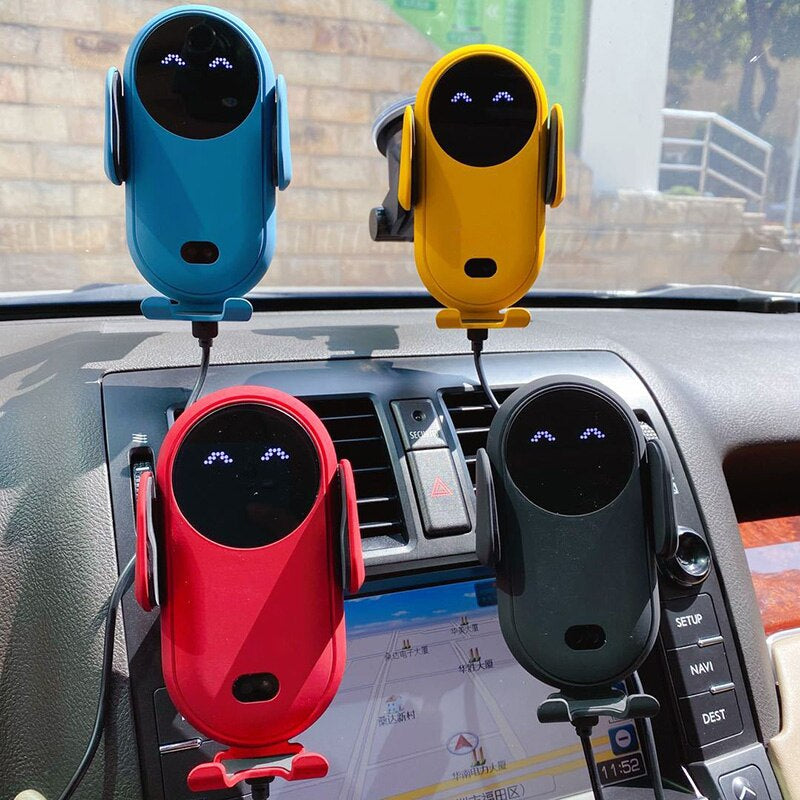 Say goodbye to tangled wires! 🚗✨ Check out our Infrared Induction Car Wireless Charger & Phone Holder for a seamless driving experience! #TechSavvy #CarEssentials