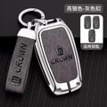 Zinc Alloy Car Key Case Cover Shell for Toyota  Logo CHR Hilux Fortuner Land Cruiser 200 Camry Corolla  RAV4 Highland