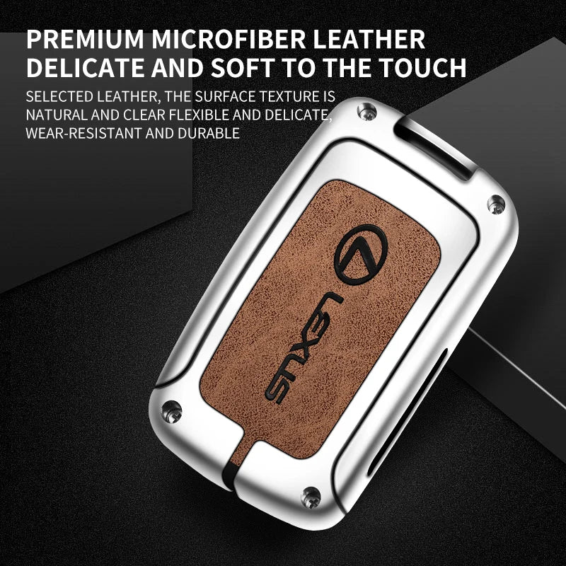 Zinc Alloy Car Smart Remote Key Fob Case Cover Holder Shell for Lexus IS250 CT200 Ct200H RX270 RX350 RX450 Keychain Accessories