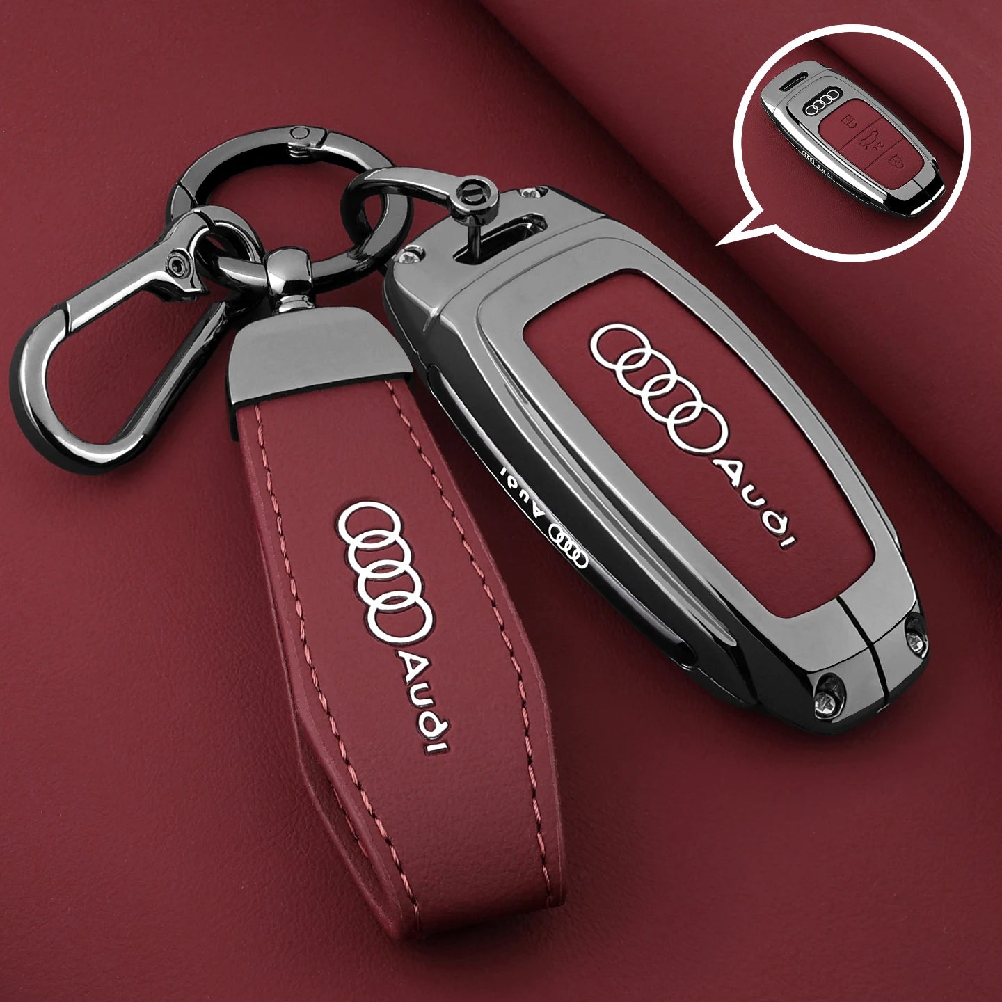 car key case cover for Audi