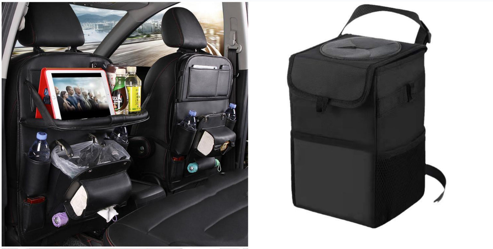 Upgrade Your Ride with This Stylish PU Leather Car Organizer! 🚗✨ Waterproof & Multifunctional for Ultimate Convenience! #CarAccessories #OrganizeYourSpace