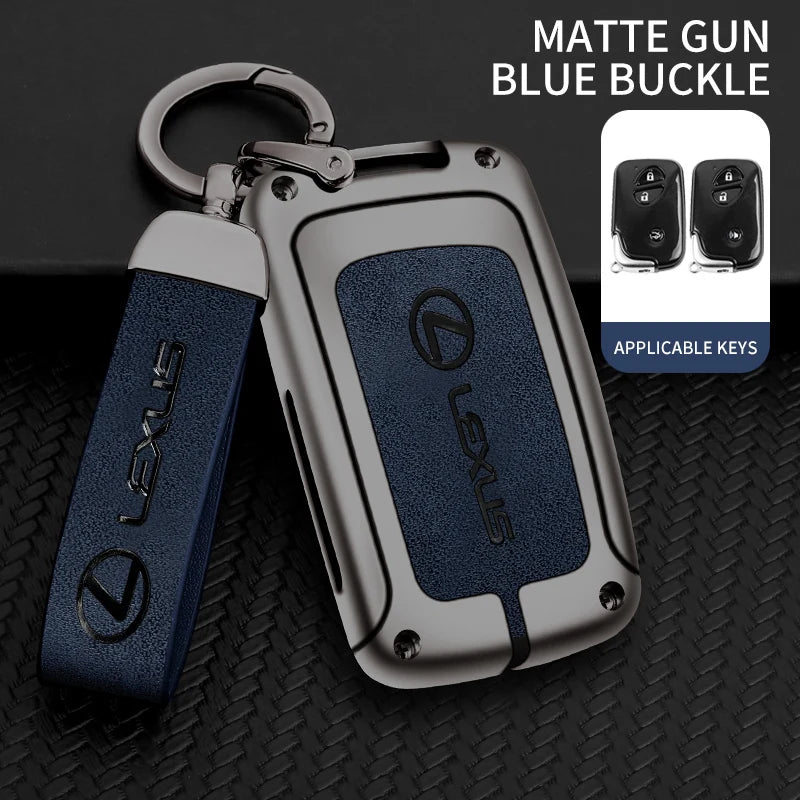 Zinc Alloy Car Smart Remote Key Fob Case Cover Holder Shell for Lexus IS250 CT200 Ct200H RX270 RX350 RX450 Keychain Accessories