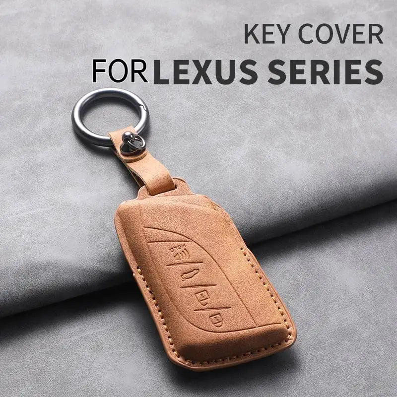 Car Key Case Cover for Lexus NX ES UX US RC LX GX IS RX 200 250H 350H LS 450H 260H 300H UX200 Leather Keychain Shell Accessories