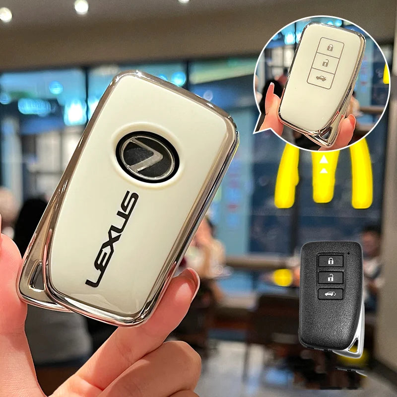 Soft TPU Car Key Case Protector Cover for Lexus RX350 NX300 Es300H Rx450H GS300 GX470 IS250 ES350 LX570 GX460 Nx300H Is300H