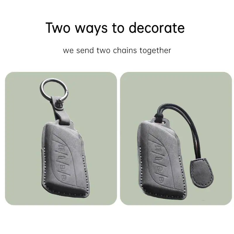 Car Key Case Cover for Lexus NX ES UX US RC LX GX IS RX 200 250H 350H LS 450H 260H 300H UX200 Leather Keychain Shell Accessories