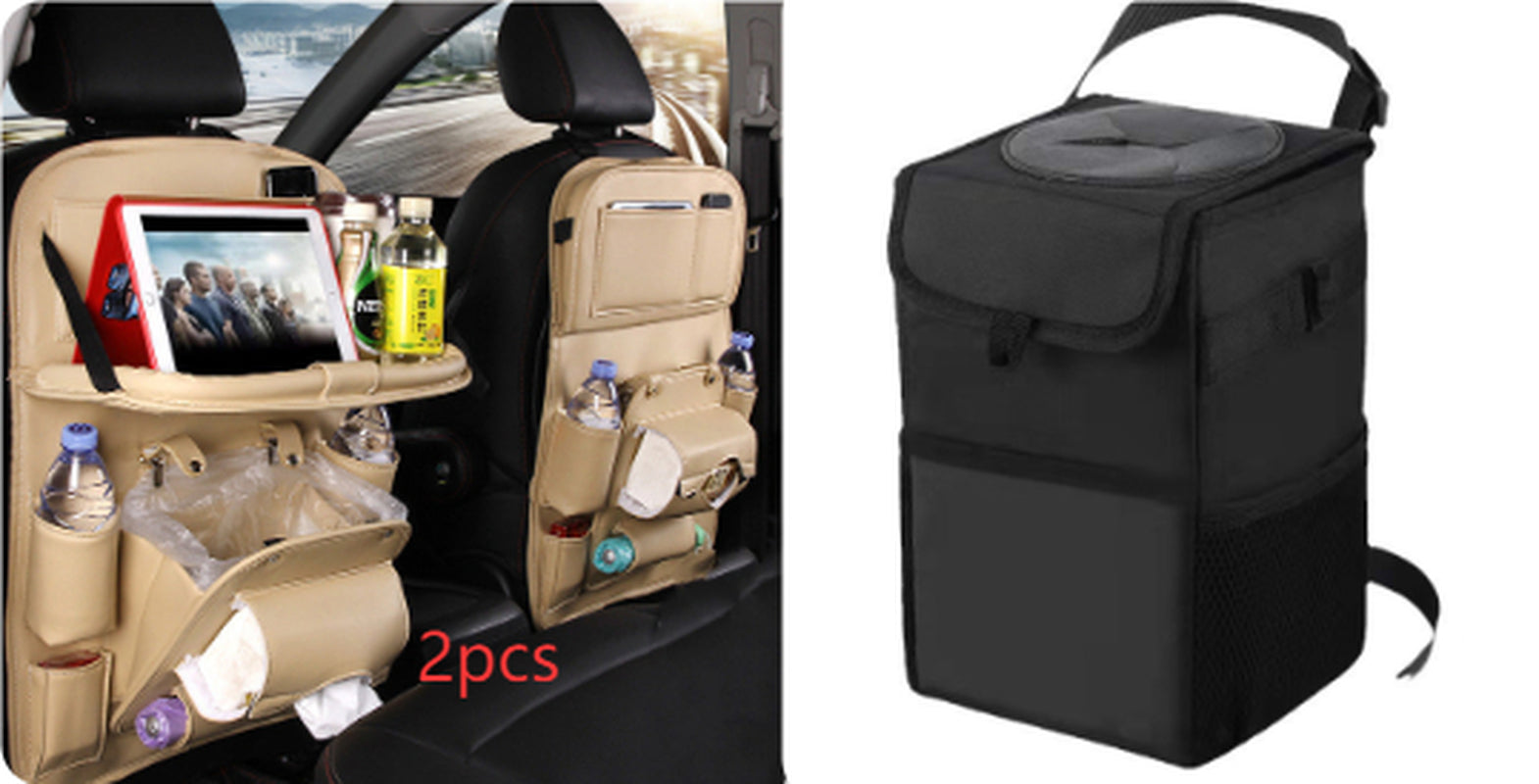 Upgrade Your Ride with This Stylish PU Leather Car Organizer! 🚗✨ Waterproof & Multifunctional for Ultimate Convenience! #CarAccessories #OrganizeYourSpace