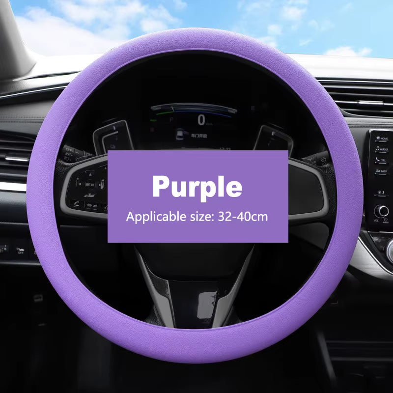 Non-Slip Silicone Steering Wheel Cover 