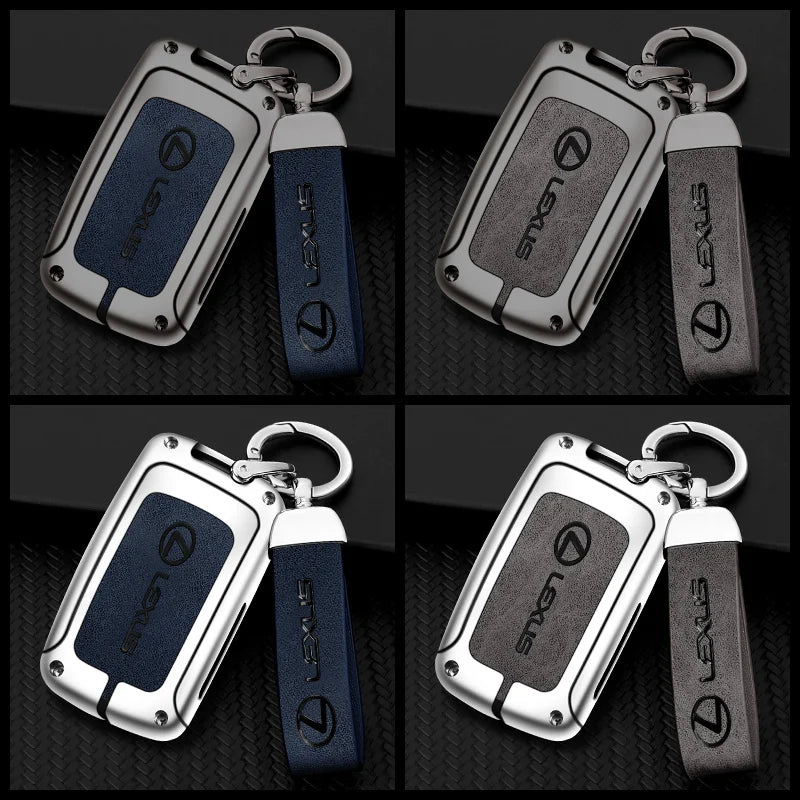 Zinc Alloy Car Smart Remote Key Fob Case Cover Holder Shell for Lexus IS250 CT200 Ct200H RX270 RX350 RX450 Keychain Accessories