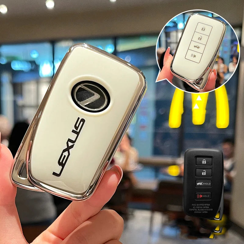 Soft TPU Car Key Case Protector Cover for Lexus RX350 NX300 Es300H Rx450H GS300 GX470 IS250 ES350 LX570 GX460 Nx300H Is300H