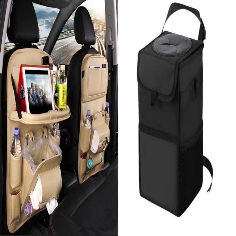 Upgrade Your Ride with This Stylish PU Leather Car Organizer! 🚗✨ Waterproof & Multifunctional for Ultimate Convenience! #CarAccessories #OrganizeYourSpace