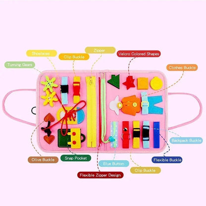 Montessori Kids Travel book Toy