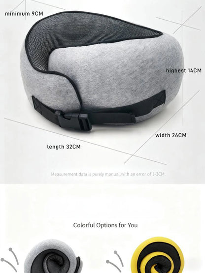 Memory foam U-shaped pillow