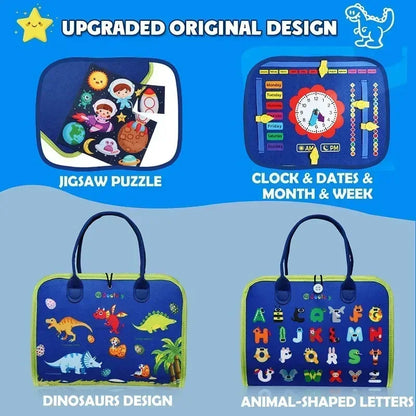 Montessori Kids Travel book Toy
