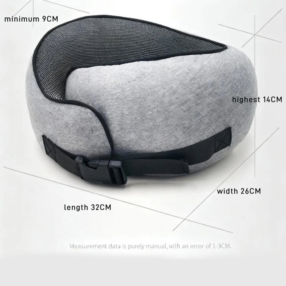 Memory foam U-shaped pillow