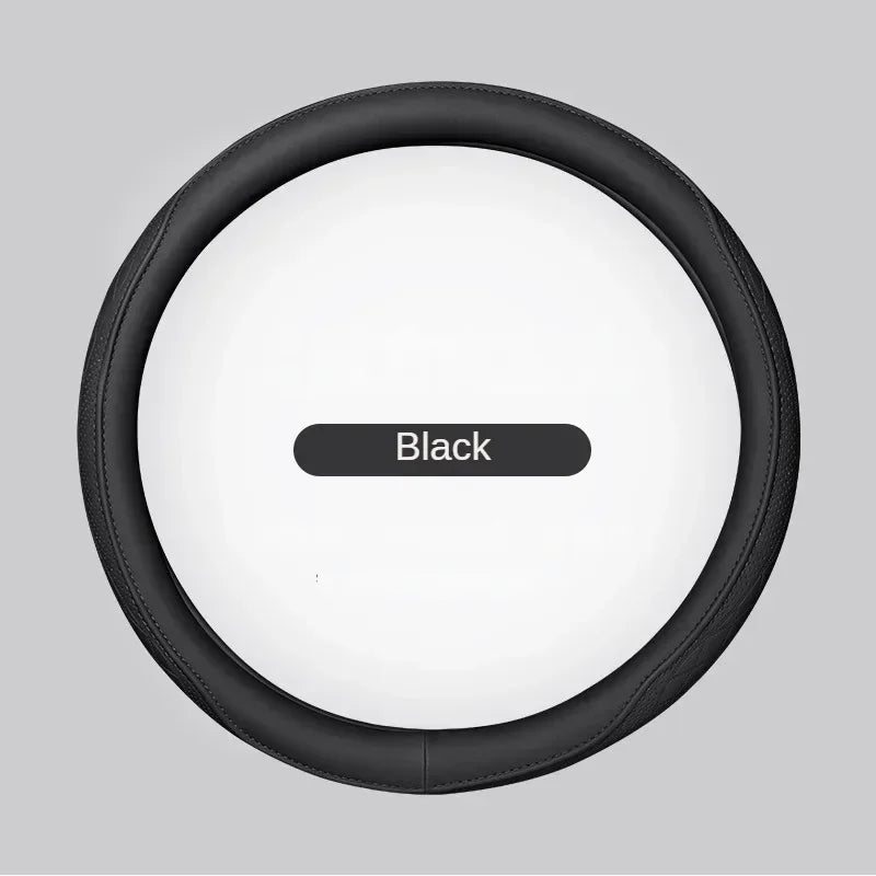 Car Anti-Slip Leather Steering Wheel Cover
