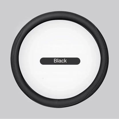 Car Anti-Slip Leather Steering Wheel Cover