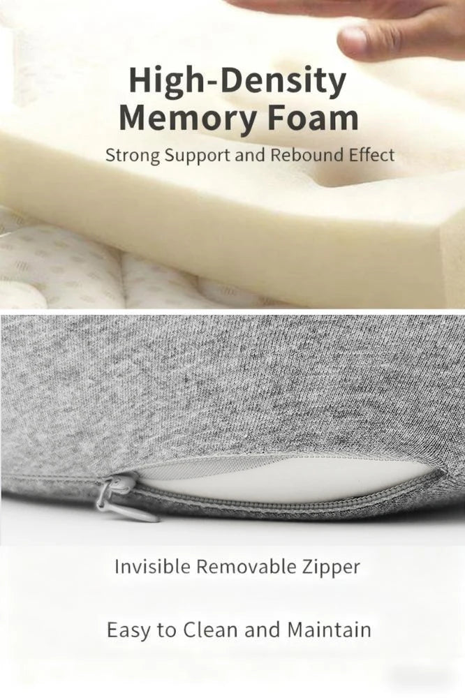 Memory foam U-shaped pillow