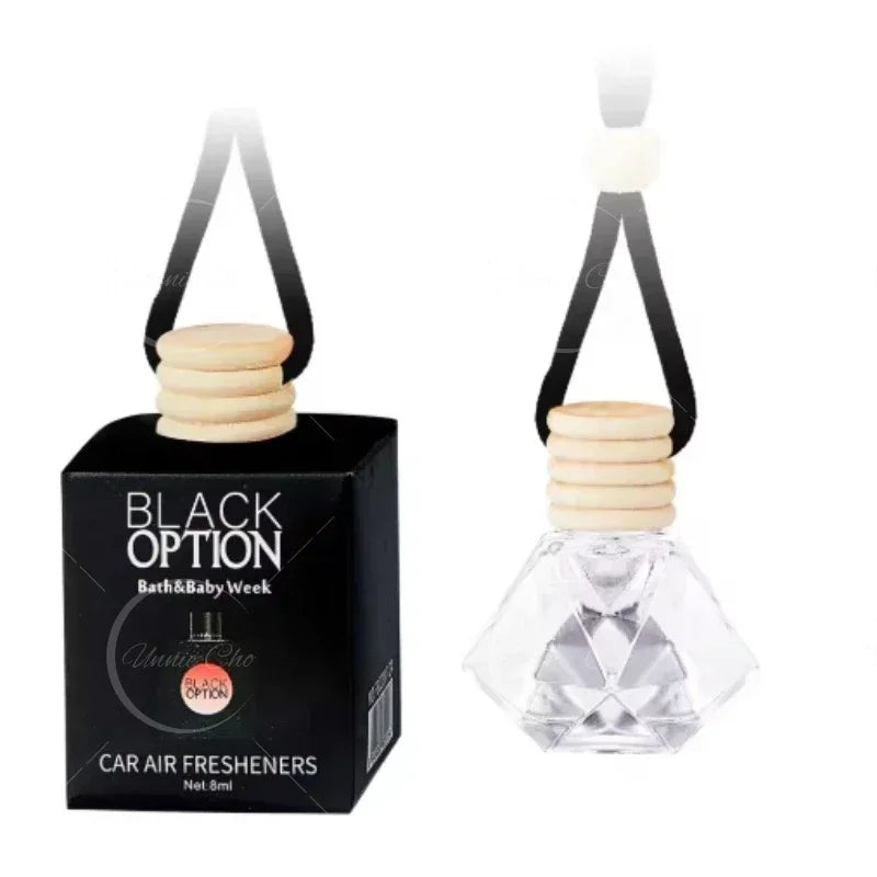 Car mounted lanyard perfume bottle, odor removing fragrance pendant for automobile, air freshener Accessories