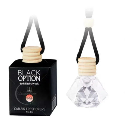 Car mounted lanyard perfume bottle, odor removing fragrance pendant for automobile, air freshener Accessories