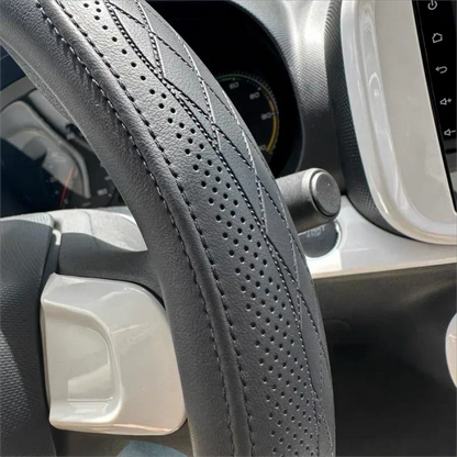 Car Anti-Slip Leather Steering Wheel Cover