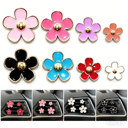 10Pcs Car Outlet Metal Clip Clasps Car Air Freshener