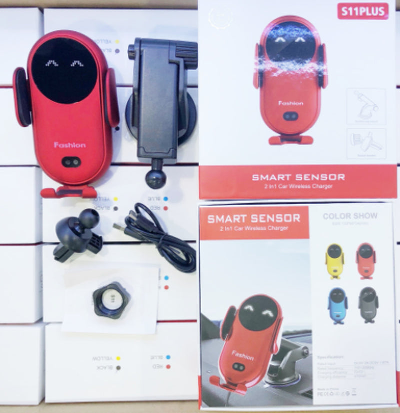 Say goodbye to tangled wires! 🚗✨ Check out our Infrared Induction Car Wireless Charger & Phone Holder for a seamless driving experience! #TechSavvy #CarEssentials