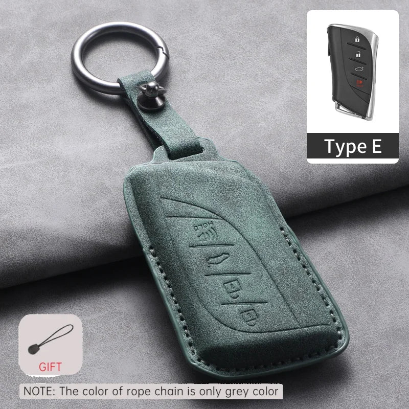 Car Key Case Cover for Lexus NX ES UX US RC LX GX IS RX 200 250H 350H LS 450H 260H 300H UX200 Leather Keychain Shell Accessories