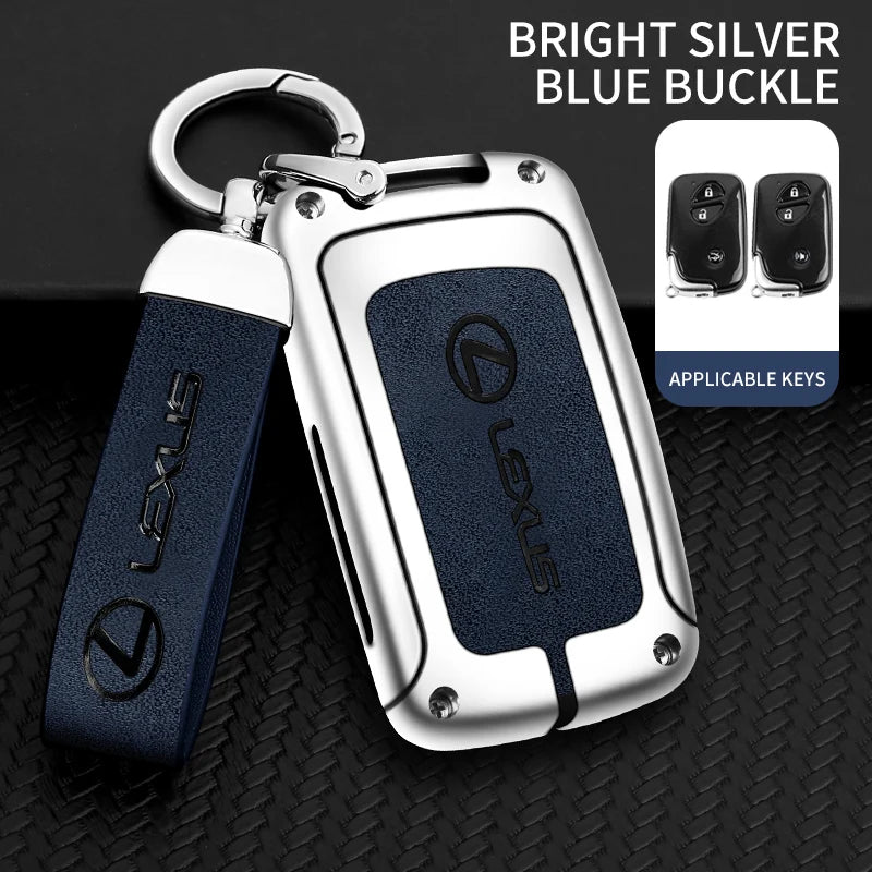 Zinc Alloy Car Smart Remote Key Fob Case Cover Holder Shell for Lexus IS250 CT200 Ct200H RX270 RX350 RX450 Keychain Accessories
