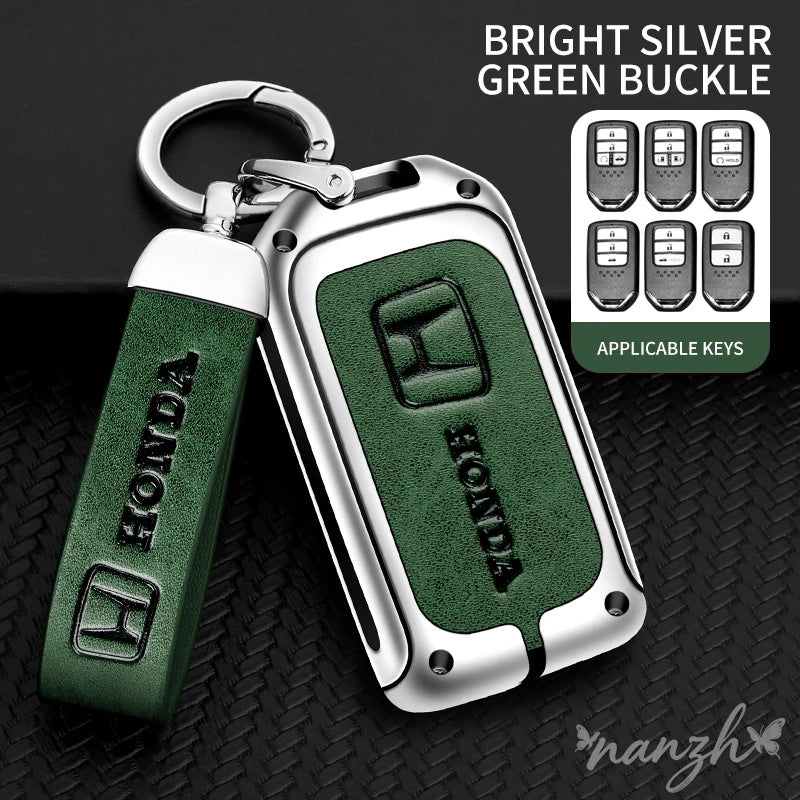 Car Remote Key Case Cover Shell Protective Keyless Key Bag for  CRV CR-V Fit Civic Accord HR-V HRV City Odyssey Sticker