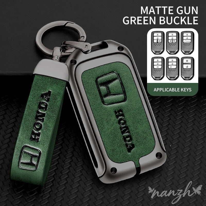 Car Remote Key Case Cover Shell Protective Keyless Key Bag for  CRV CR-V Fit Civic Accord HR-V HRV City Odyssey Sticker