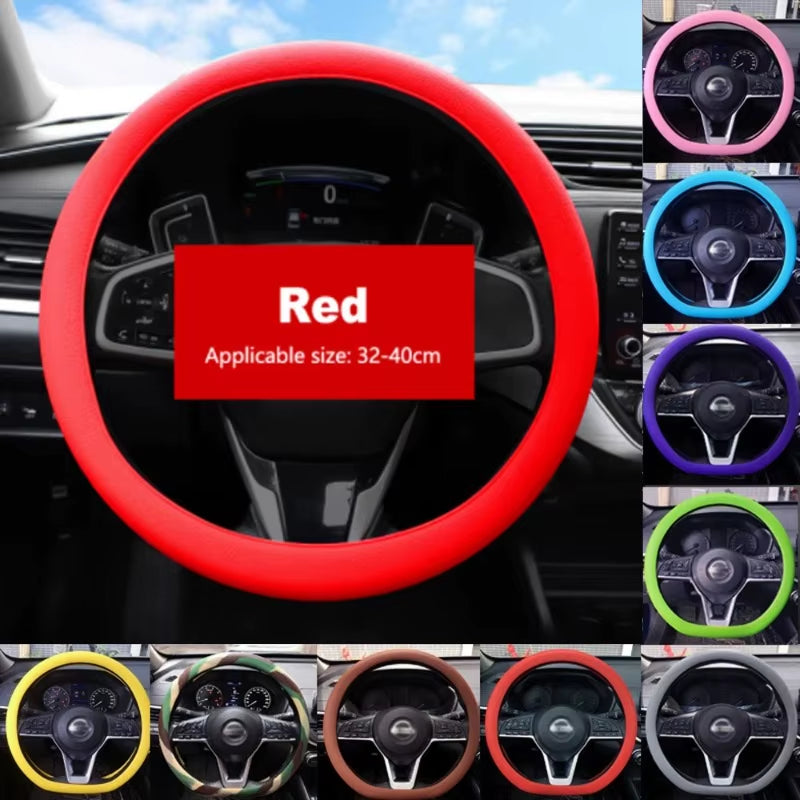 Non-Slip Silicone Steering Wheel Cover 