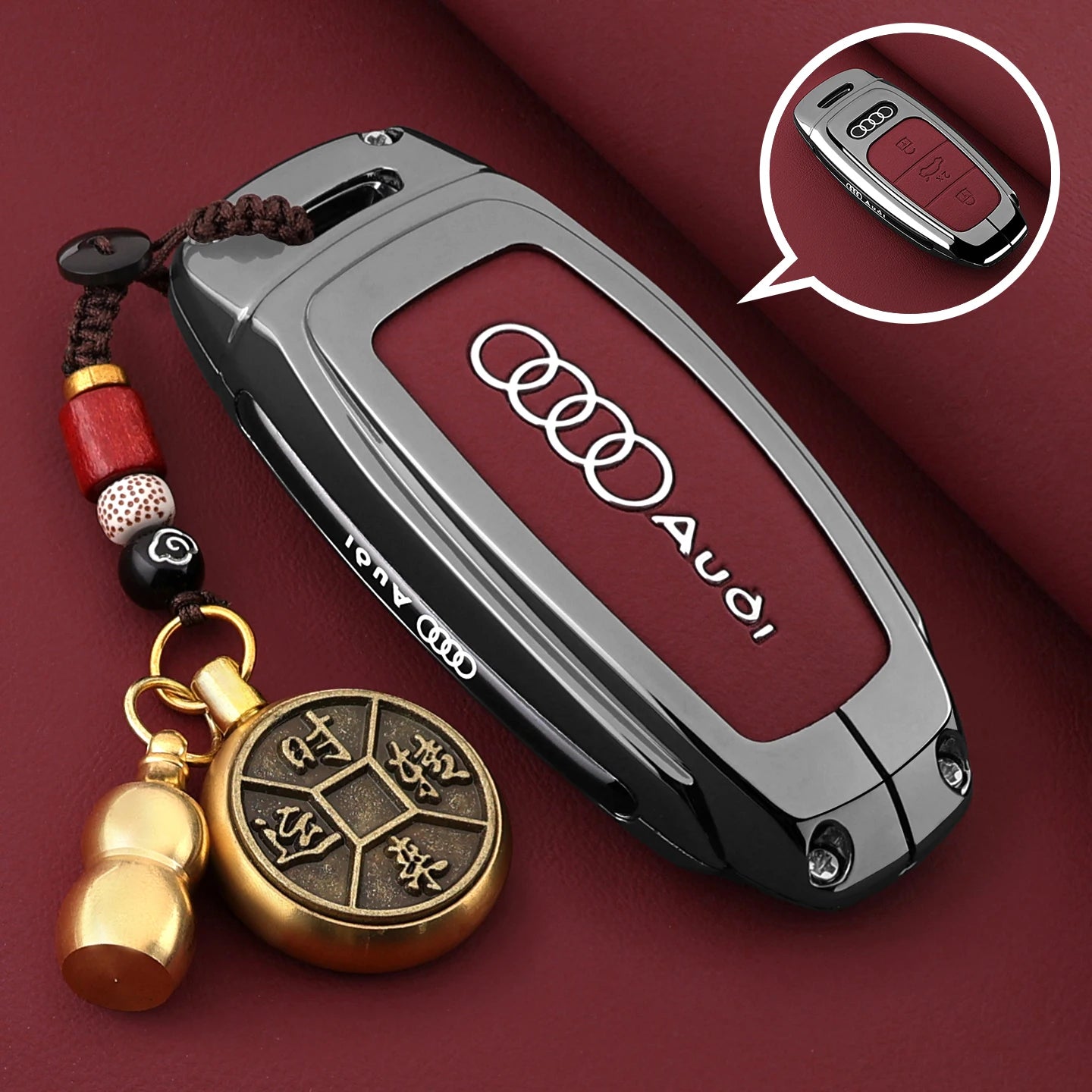 car key case cover for Audi