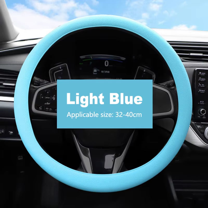 Non-Slip Silicone Steering Wheel Cover 