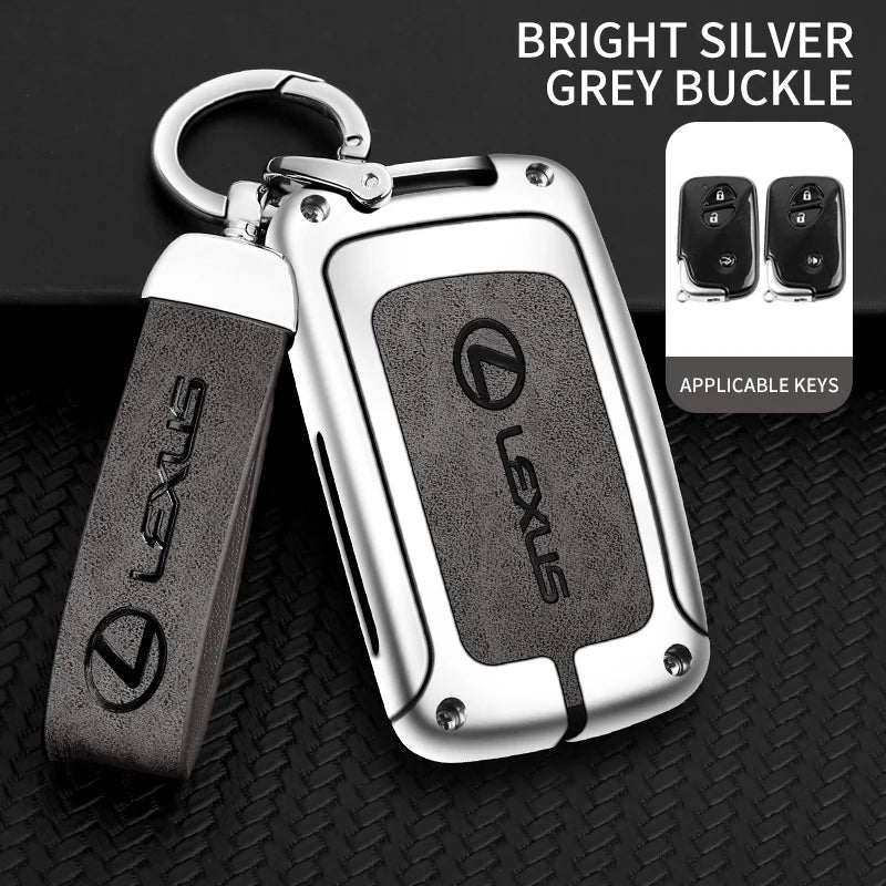 Zinc Alloy Car Smart Remote Key Fob Case Cover Holder Shell for Lexus IS250 CT200 Ct200H RX270 RX350 RX450 Keychain Accessories