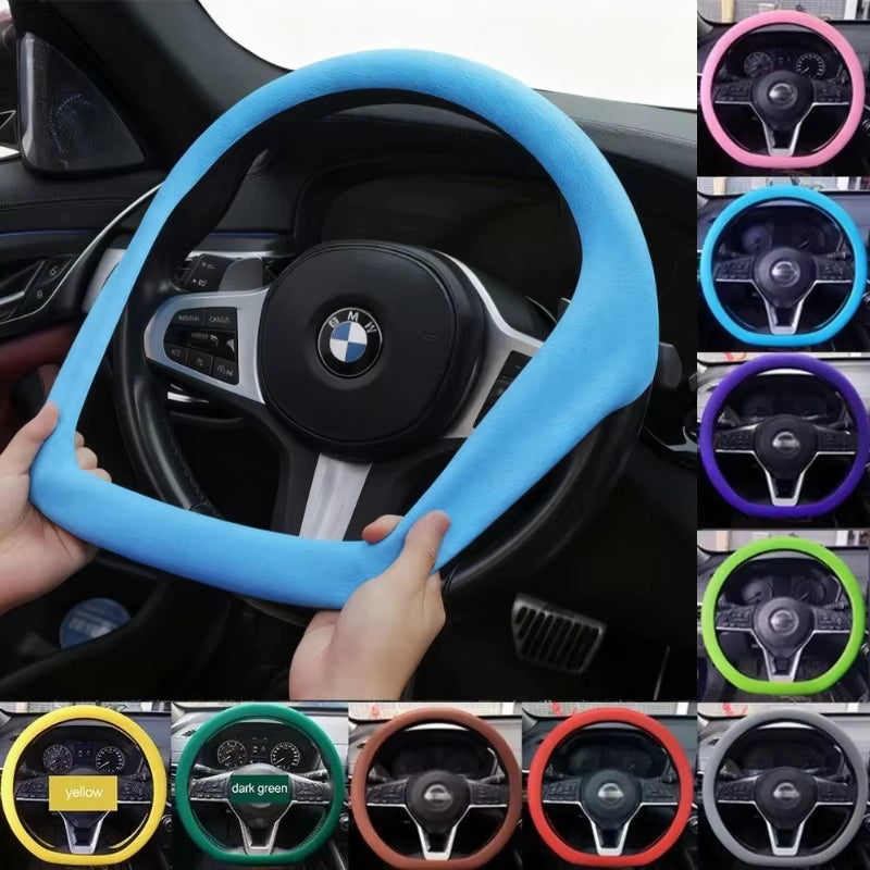 Non-Slip Silicone Steering Wheel Cover 